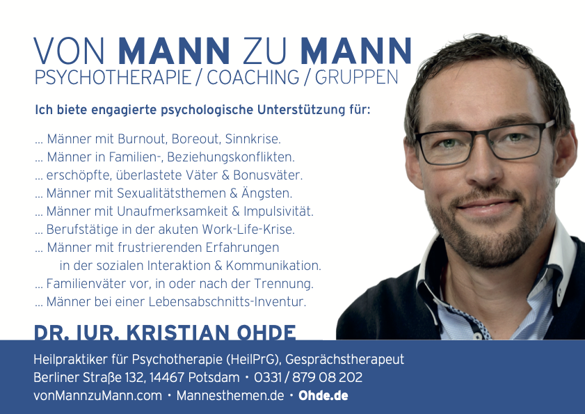 Angebot Gesprächstherapie Coaching Potsdam